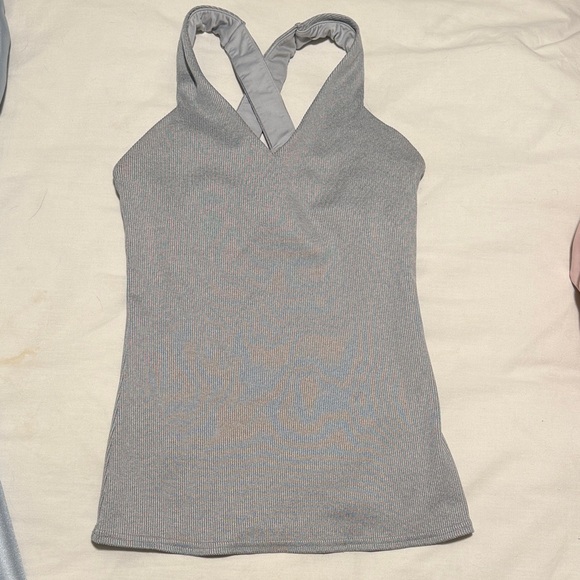 ALO Yoga Gray Women's Tank Top - Picture 1 of 2